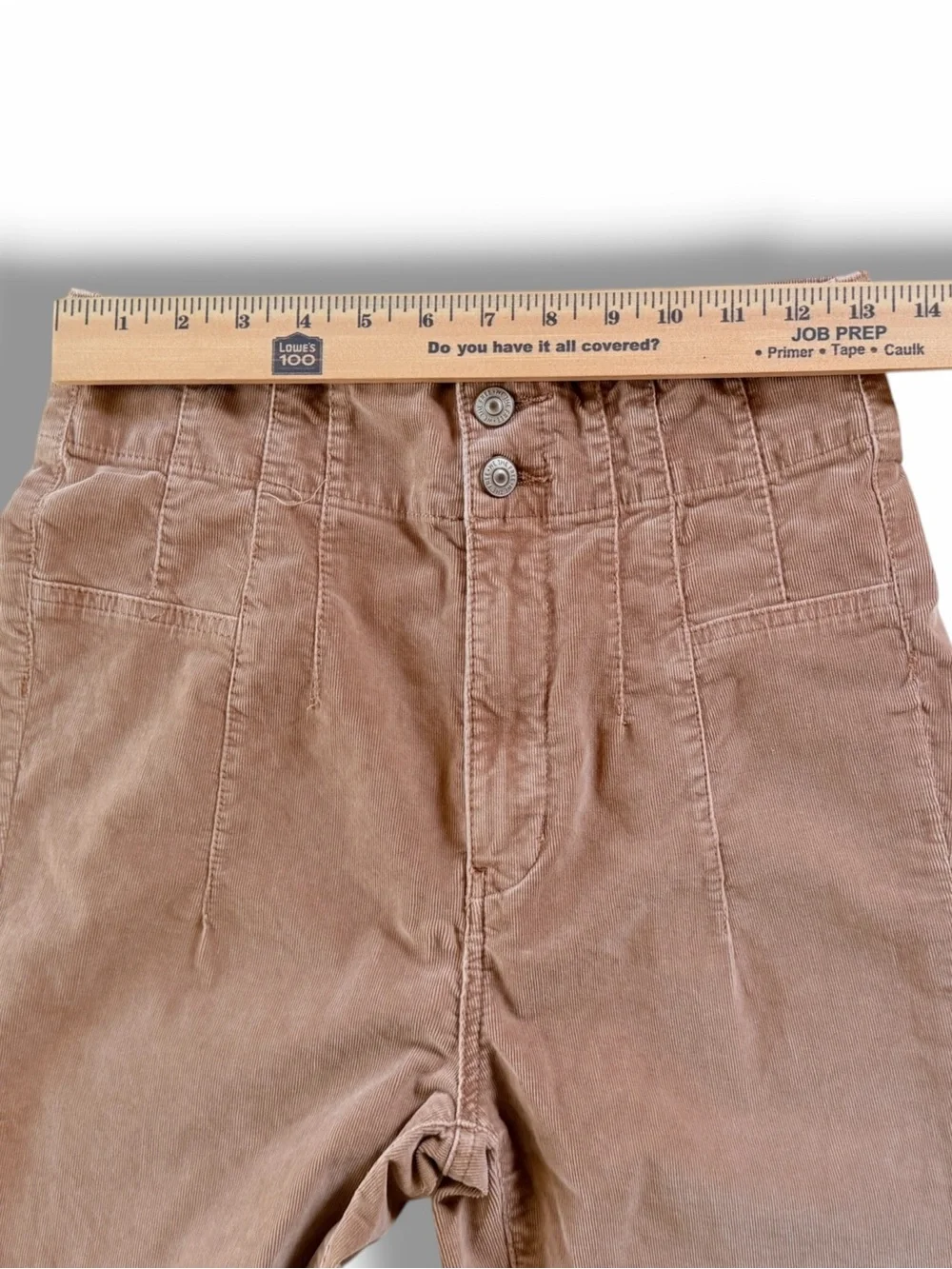 Free People Jayde Cord Flare Jeans Size 28